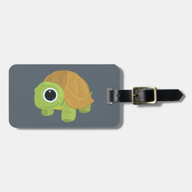 Schildkröte Gepäckanhänger (Vorderseite horizontal)