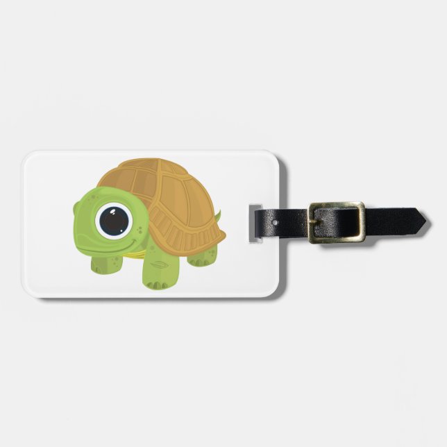 Schildkröte Gepäckanhänger (Vorderseite horizontal)