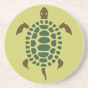 Schildkröte Getränkeuntersetzer