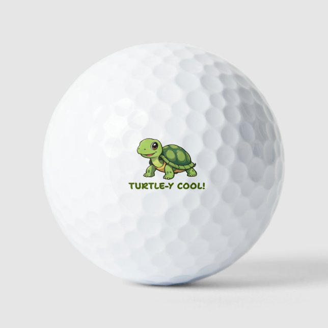 Schildkröte Golfball (Vorderseite)