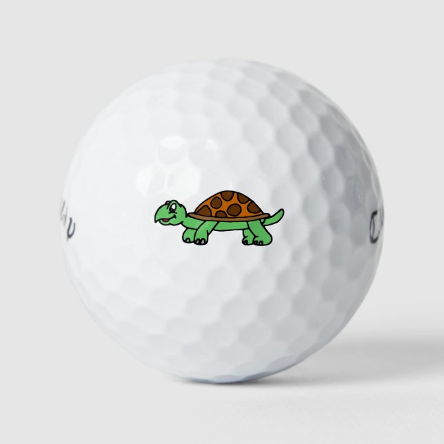 Schildkröte Golfball (Vorderseite)