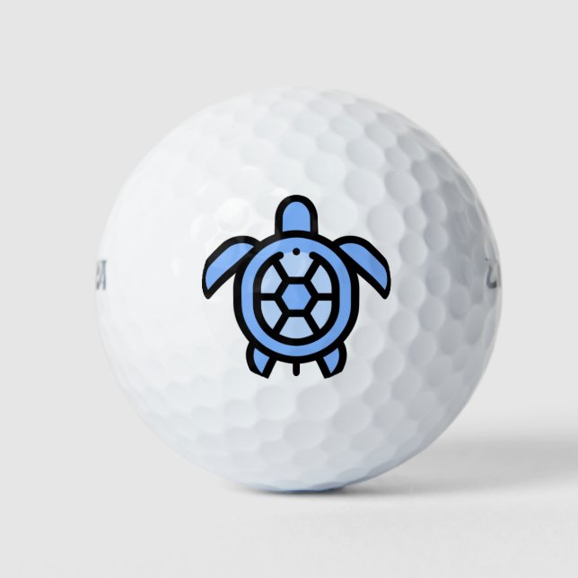 Schildkröte Golfball (Vorderseite)