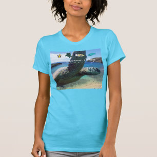 Schildkröte Hanauma Bucht-Oahus Hawaii T-Shirt