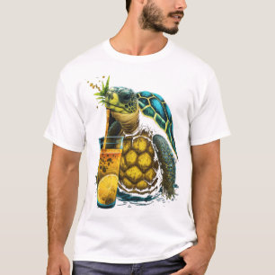 Schildkröte Hawaiianische Meeresschildkröten Anana T-Shirt