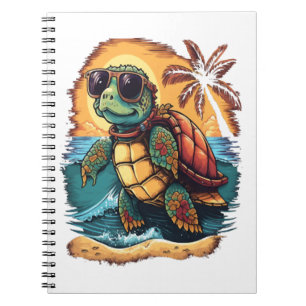 Schildkröte Hawaiianische Meeresschildkröten Hawai Notizblock