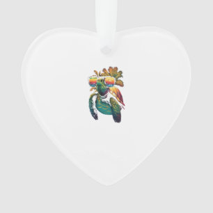 Schildkröte Hawaiianische Meeresschildkröten Hawai Ornament