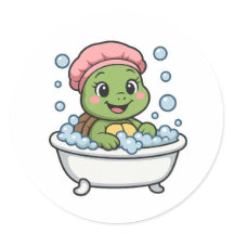 Schildkröte in einer Badewanne