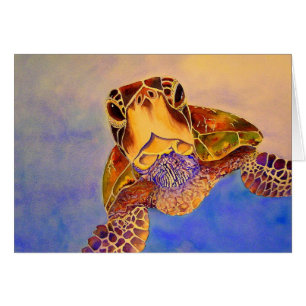 Schildkröte in Ihrem Gesicht