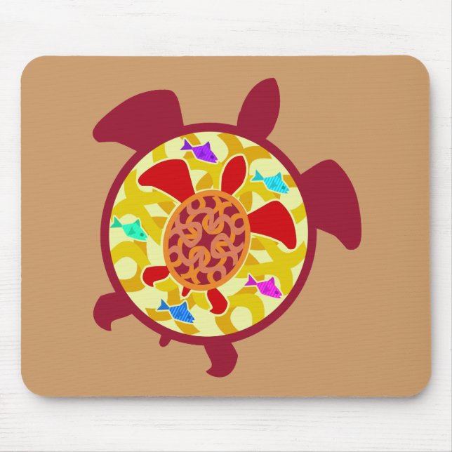 Schildkröte innerhalb der Schildkröte Mousepad (Vorne)