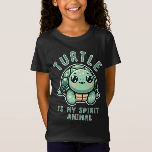 Schildkröte ist mein Spirit Animal Niedlich Turtle T-Shirt