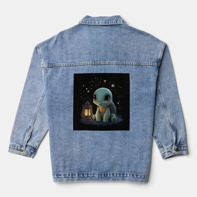 Schildkröte Jeansjacke (Rückseite)
