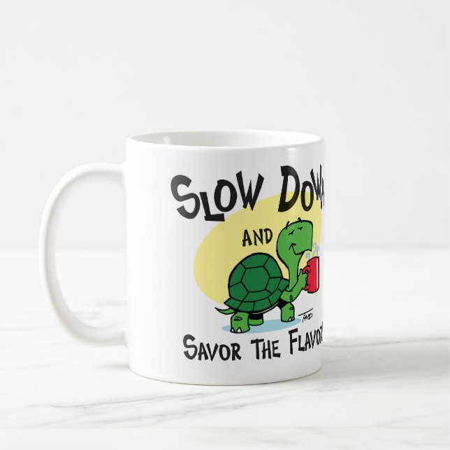 Schildkröte-Kaffee-Tasse Kaffeetasse (Links)