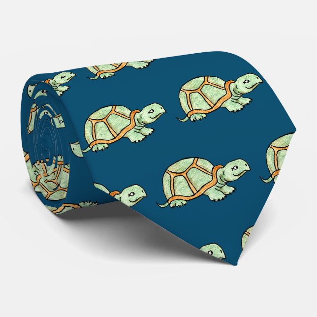 Schildkröte Krawatte (Gerollt)