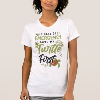 Schildkröte Landschildkröte Im Falle Von T-Shirt