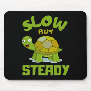 Schildkröte langsam, aber stetig mousepad