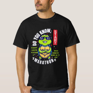 Schildkröte: Mein geringster Favorit ist Marathon T-Shirt