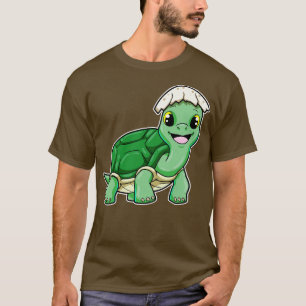 Schildkröte mit Ei-Muschel T-Shirt