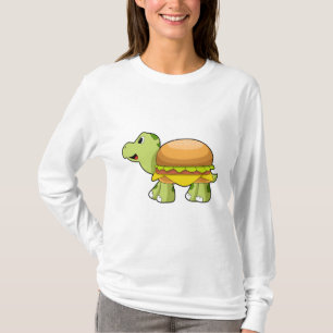 Schildkröte mit Muschel als Burger.PNG T-Shirt