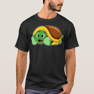 Schildkröte mit Muschel als Deckeln T-Shirt