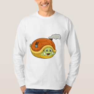 Schildkröte mit Muschel als Haus T-Shirt