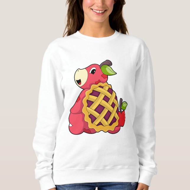 Schildkröte mit Muschel Sweatshirt (Vorderseite)