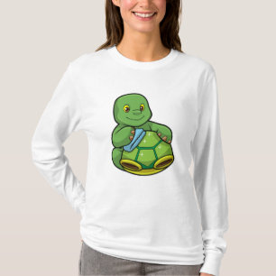 Schildkröte mit Muschel und Reinigen T-Shirt