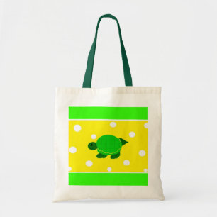 Schildkröte mit Punkten Tragetasche