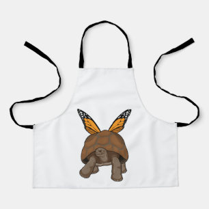 Schildkröte mit Regenbogenfarben Schürze