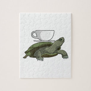 Schildkröte mit Teacup Puzzle