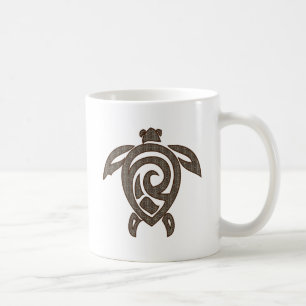 Schildkröte-Muschel-Druck Tasse