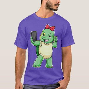 Schildkröte nimmt Selfie T-Shirt
