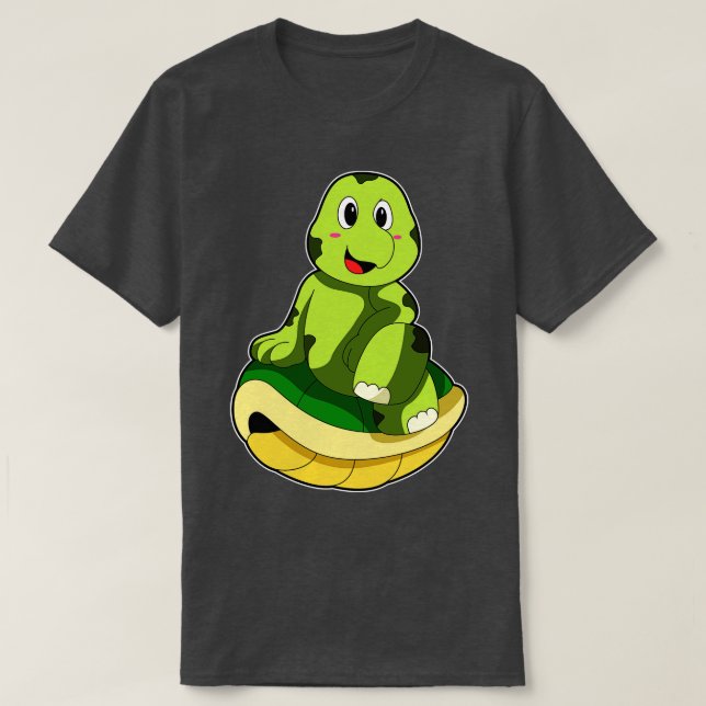 Schildkröte ohne Muschel 1 T-Shirt (Design vorne)