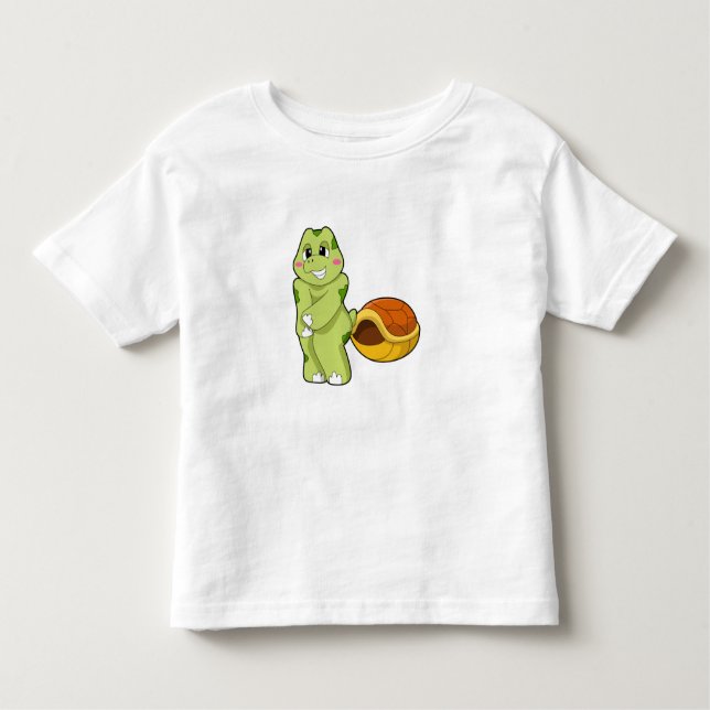 Schildkröte ohne Muschel Shy.PNG Kleinkind T-shirt (Vorderseite)