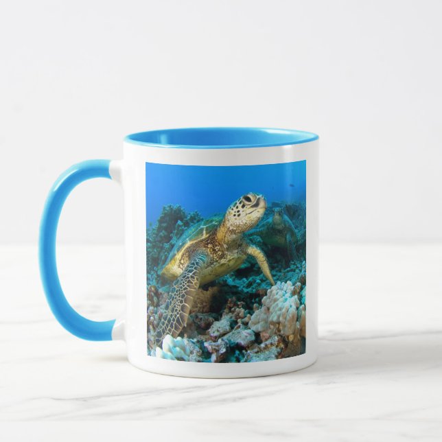 Schildkröte-Paare Tasse (Links)