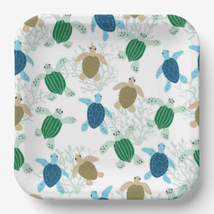 Schildkröte  pappteller