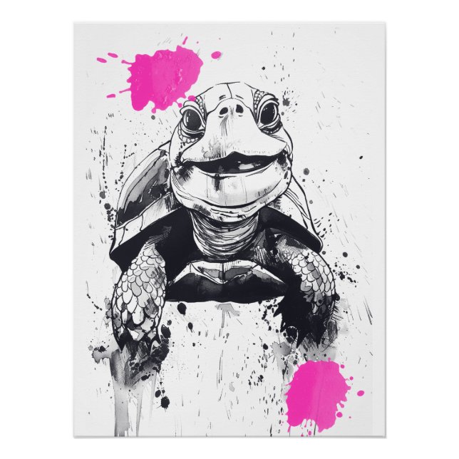 Schildkröte Poster (Vorderseite)