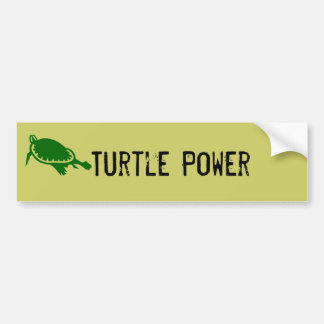 Schildkröte-Power-Autoaufkleber Autoaufkleber