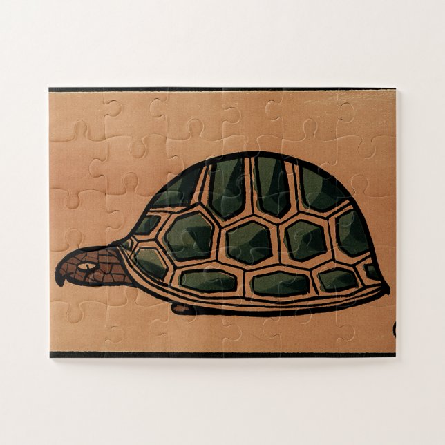 Schildkröte Puzzle (Horizontal)