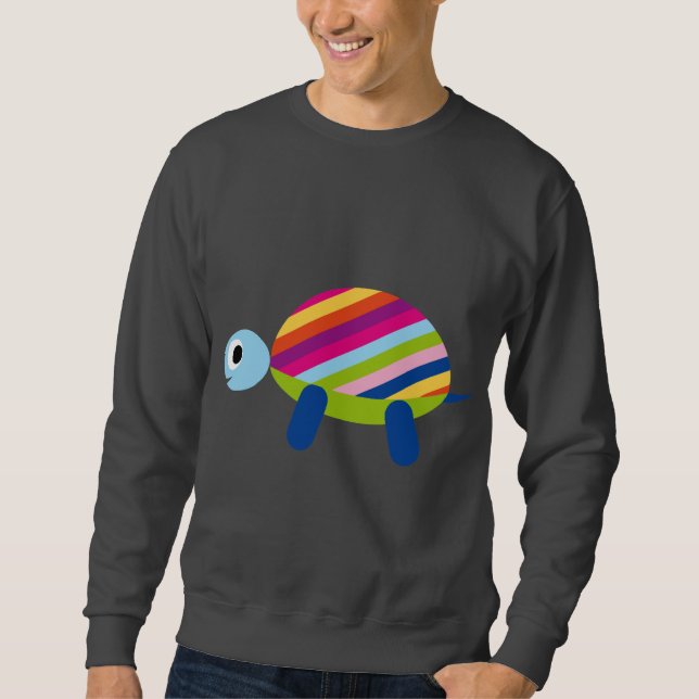 Schildkröte-Schildkröte-Schildkröte Testudines Sweatshirt (Vorderseite)