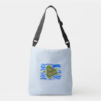 Schildkröte-Schultergurt-Tasche