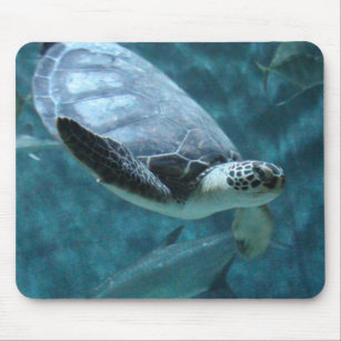 Schildkröte-Schwimmen-Mausunterlage Mousepad