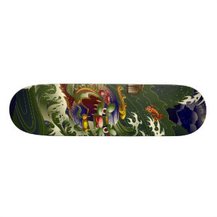 Schildkröte Skateboard