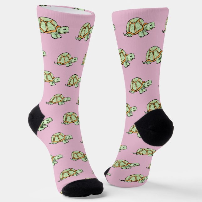 Schildkröte Socken (Gewinkelt)