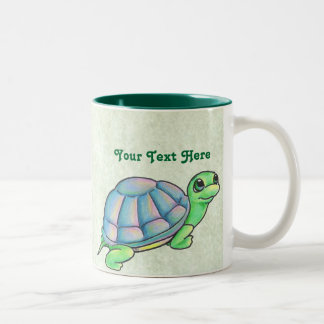 Schildkröte-Tasse Zweifarbige Tasse