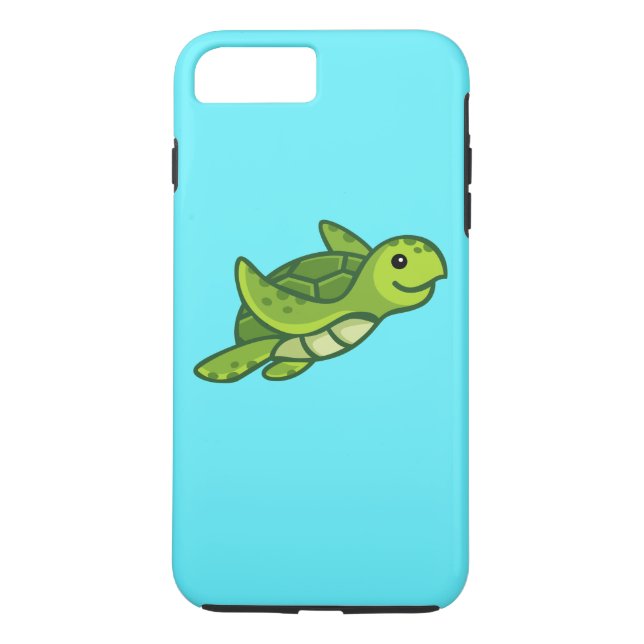 Schildkröte-Telefon-Kasten Case-Mate iPhone Hülle (Rückseite)