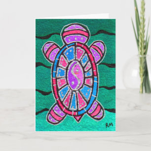 Schildkröte-Totem Karte