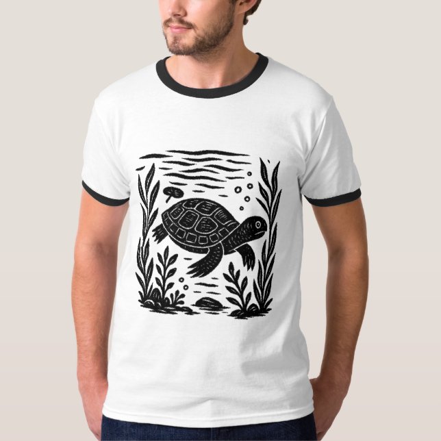 Schildkröte/Turtle T-Shirt (Vorderseite)