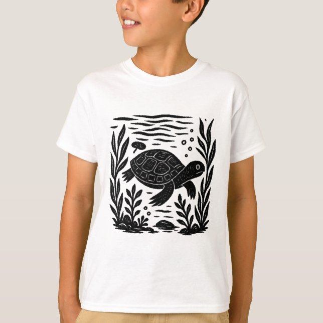 Schildkröte/Turtle T-Shirt (Vorderseite)