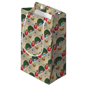 Schildkröte-und Apple-Shabby Kleine Geschenktüte