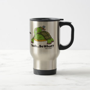 Schildkröte und Biene Reisebecher